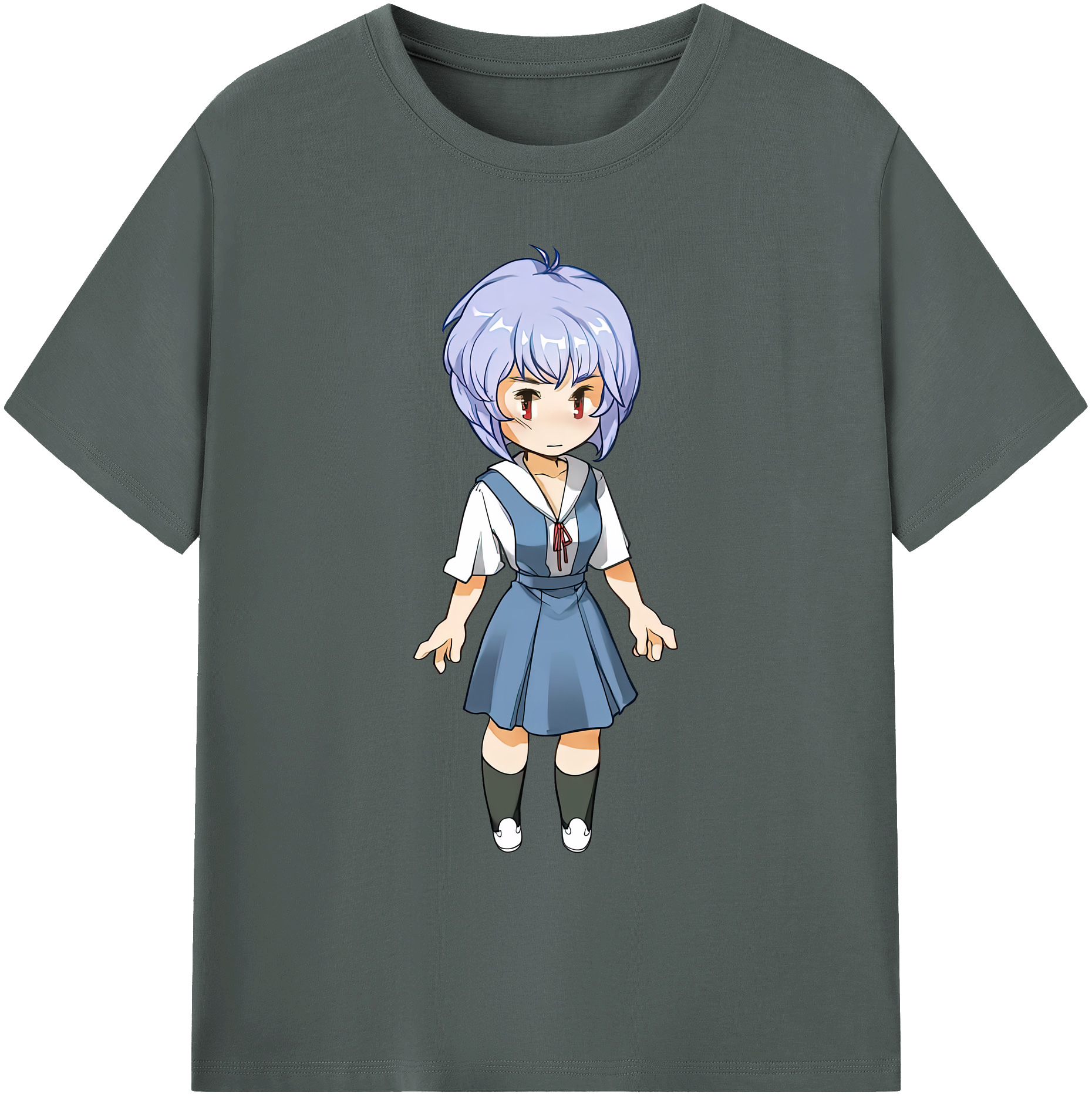 （画像用） EVA 新世紀エヴァンゲリオン 綿100％ メンズ半袖Tシャツ｜肌触りやわらか＆通気性